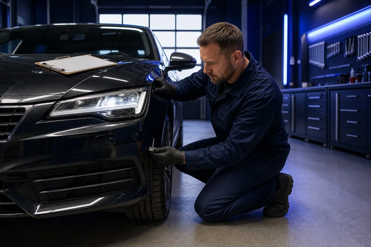 Fahrzeuginspektion mit Checkliste — Vorschaubild article-seasonal-inspection.webp 1200x675 Pixel
